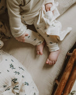 Garbo & Friends Eggshell Muslin Cot Fitted Sheet