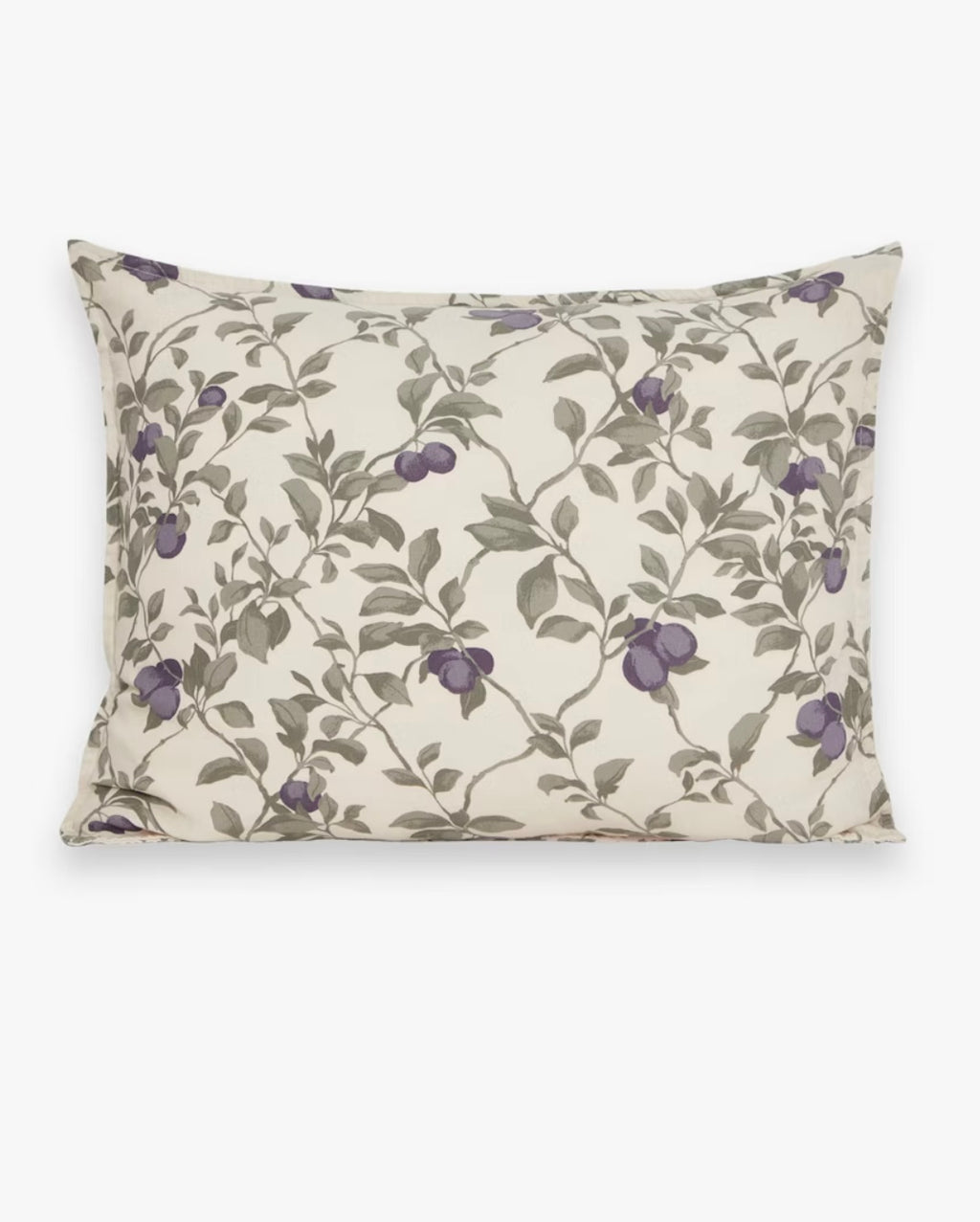 Garbo & Friends Plum Muslin Pillowcase