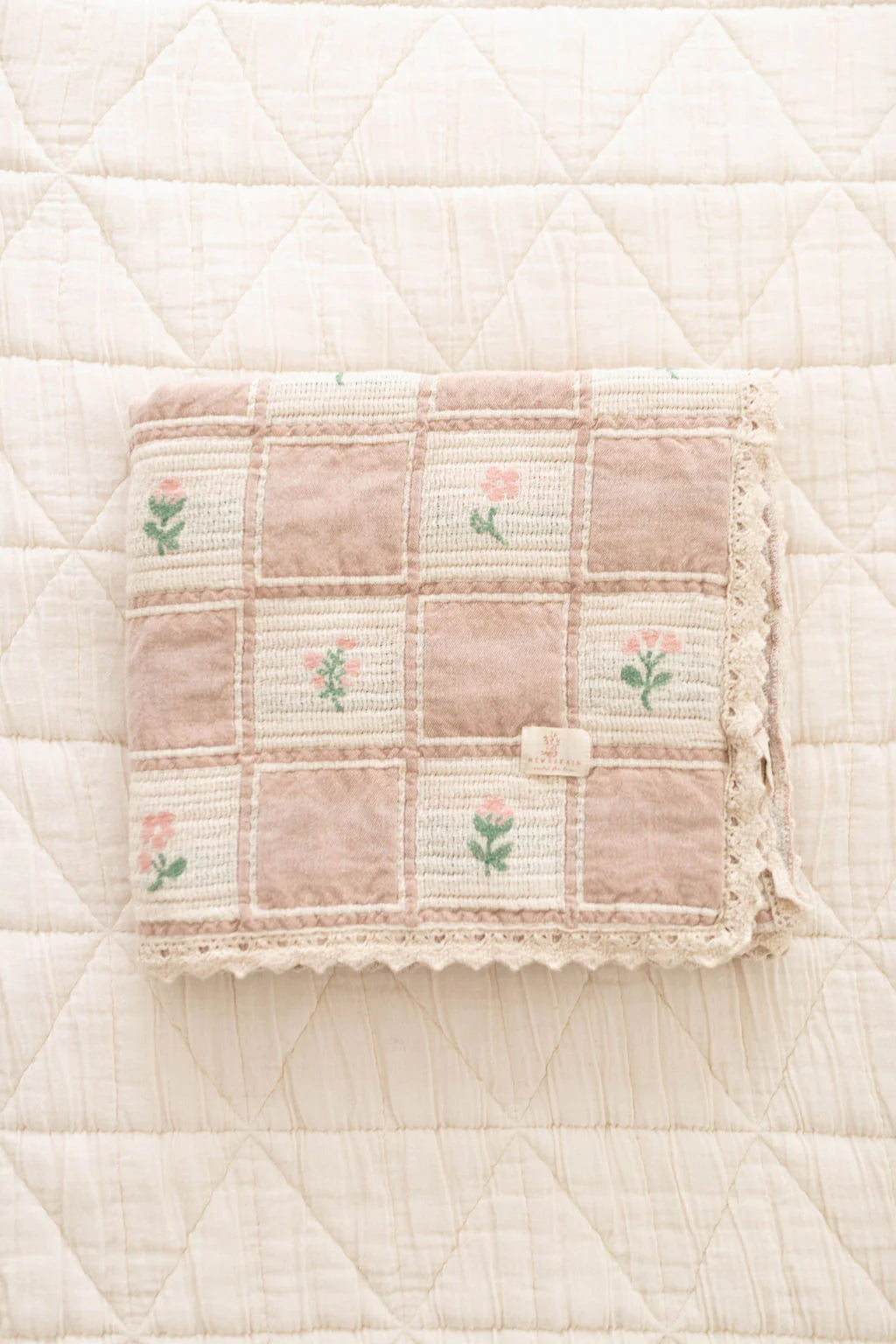 New Grain Patchwork Blanket - Fleur