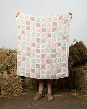 Bebe Organic Patchwork Blanket