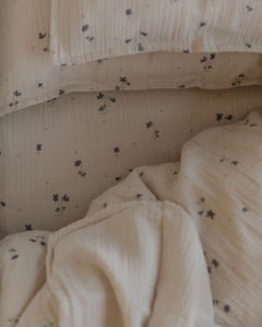 Garbo & Friends Viola Muslin Cot Fitted Sheet