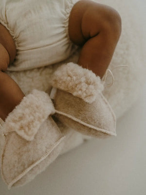 Miijo Noly Baby Slippers - 100% Wool