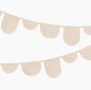 Imani Collective - Scalloped Canvas Bunting