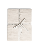 Garbo & Friends Eggshell Muslin Cot Fitted Sheet