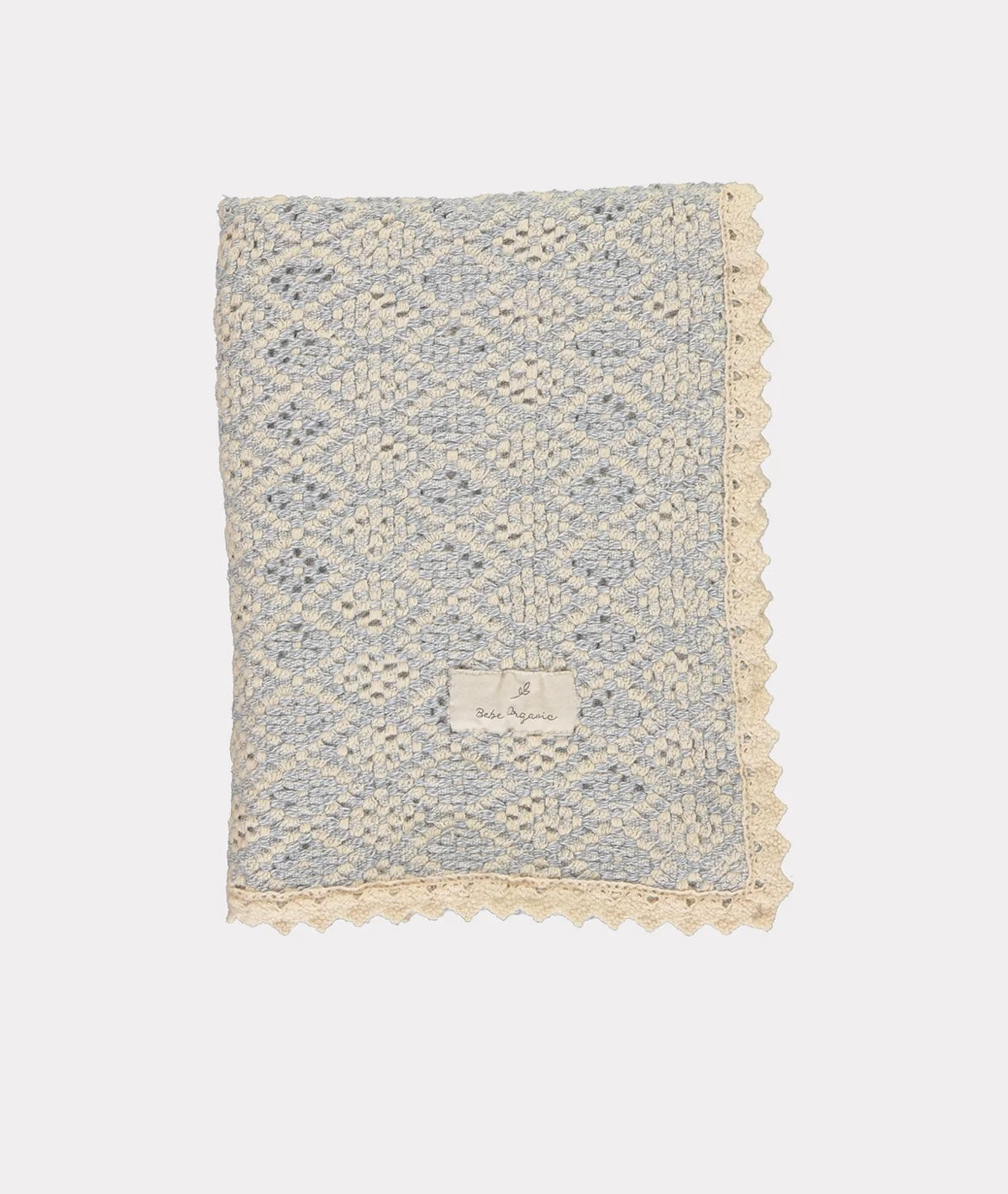 Bebe Organic Crochet Blanket - Atlantic