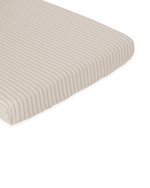 Garbo & Friends Stripe Mauve Cot Fitted Sheet