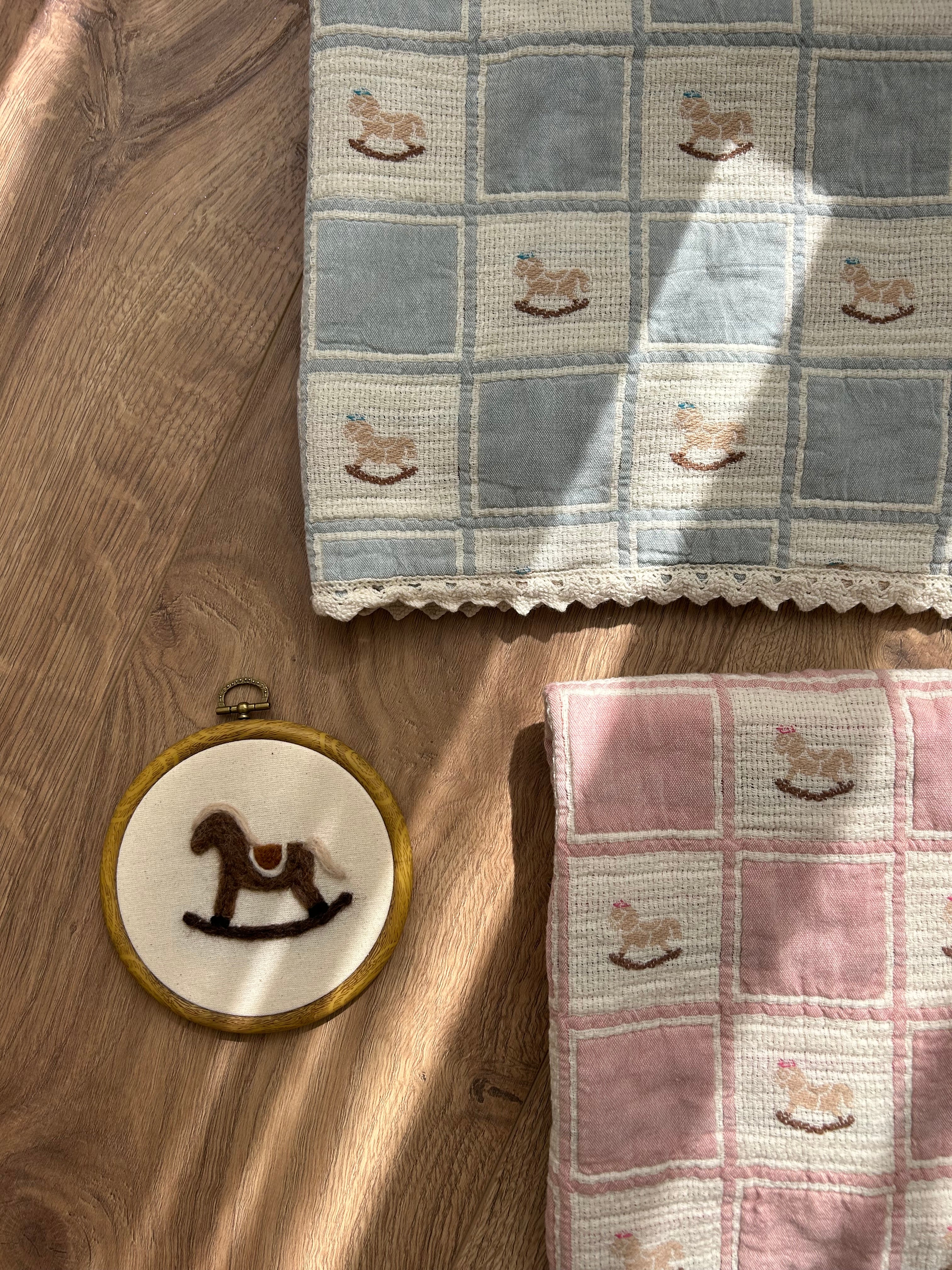 Bebe Organic Rocking Horse Blanket