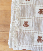 New Grain Patchwork Twin Blanket - Teddy