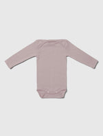 Mini Lila Organic Merino Wool & Silk Baby Bodysuit