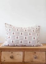 New Grain Patchwork Pillowcase - Teddy